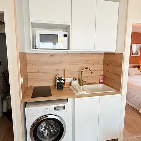 Le Cocon De - T2 Cosy, Grande Terrasse Rez De Jardin, Clim, Parking Proche